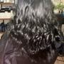 Scalp Massage and Blowout