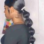 Silk Press, Shampoo and Style, Updo