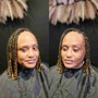 Shaved Individual Locs