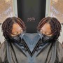 Shaved Individual Locs