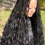 20" or 30” boho hippie locs