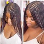 Smedium Knotless Braids