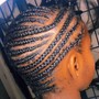 Fulani w/ Knotless Box braids