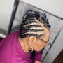 Fulani w/ Knotless Box braids