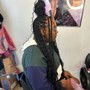 Fulani w/ knotless braids