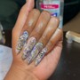 Sculptured Encapsulated Fullset