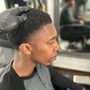 Hot Towel Service, Men's Cut, Men's Trim, Facial