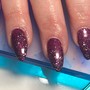 Nail Art- chrome flakes