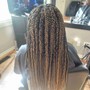 Medium Box Braids