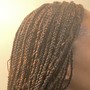 Bohemian Braids w/Human Hair (Medium)