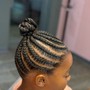 Kid's Braided ponytail