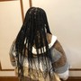 Large Knotless Braids