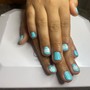 Gel Manicure + Pedicure