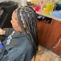 Large Feed-in Braids