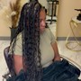 Medium Knotless Braids