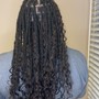 Boho curls (human hair)