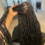 Island Twist (With or without curly hair ) ( waist Length)