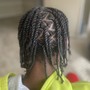 Fulani Braids ( Butt Length )