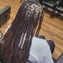 Two Strand Starter Locs for Arm pit to Mid back lengths