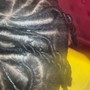 Men's box braids with wash small /med