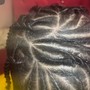 Men's box braids with wash small /med