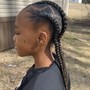 Feed-Ins (4-6 braids)