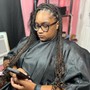 Short med Knotless braids