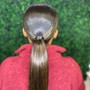 Side Swoop Ponytail