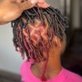 Starter Locs (ear to shoulder length)