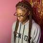 Short med Knotless braids