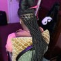 Short med Knotless braids