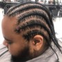 Men’s Shampoo & Cornrow Style