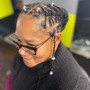 Small knotless Braids