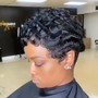 Natural Hair Silk Press, Protein Treatment & Style