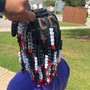 Kid's Braids with beads