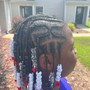 Kid's Braids with beads