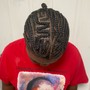 Men 2 cornrows