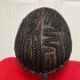 Men 2 cornrows