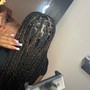 Medium Traditional Box Braids