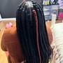 Medium Box Braids