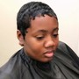 WOMEN CLIPPER CUT (FADE) OPTIONAL