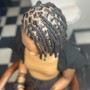 Loc Maintenance & Two Strand Twist- (Cuban Twist Marley hair added) (hair not included).