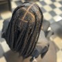 Knotless Braids Large Mid Back Length