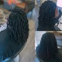 Natural Hair Invisible Locs