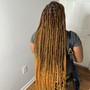 Medium Boho Knotless Braids