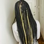 Large Boho knotless Braids