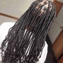 Goddess Knotless Braids