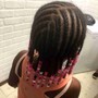 Kid's Indivual  Braids ( No Weave )