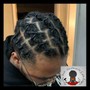 Men scalp Braids