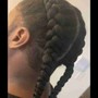 Men scalp Braids